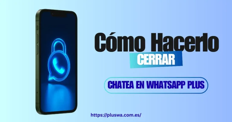 WhatsApp Plus APK Bloquear el chat